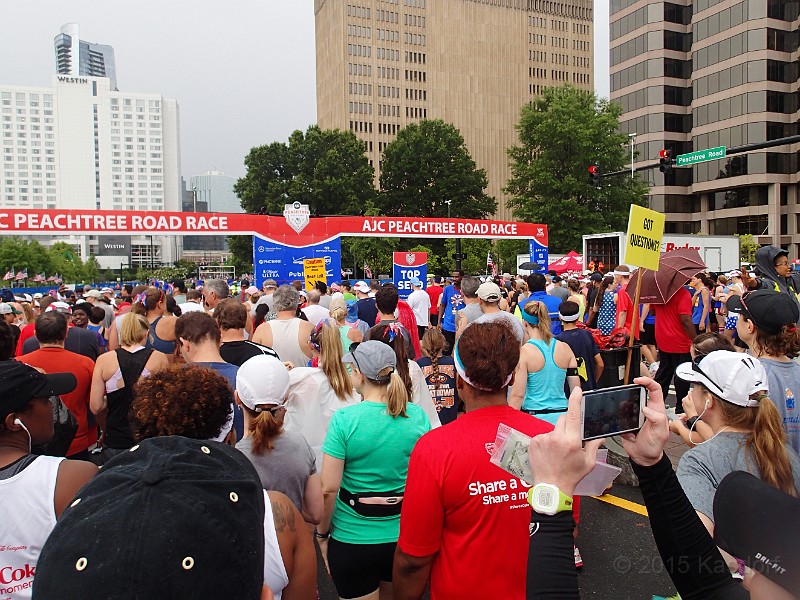 2015-07-04 2015-04 Atlanta July 4 Expo and Race 025.JPG - Can't get a photo of everyone! Just at the start line!